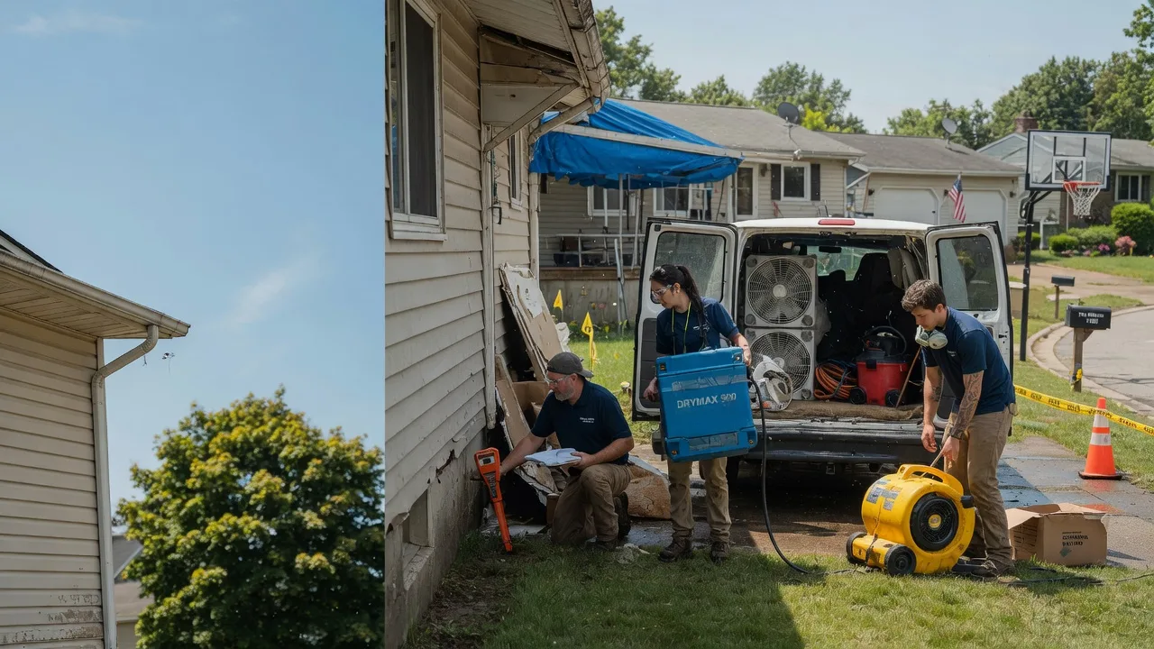 Ceiling Leak Cleanup in Cottage Grove, MN near me