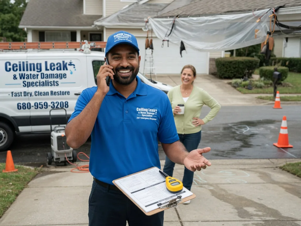 Ceiling Leak Cleanup Cottage Grove, MN FAQs
